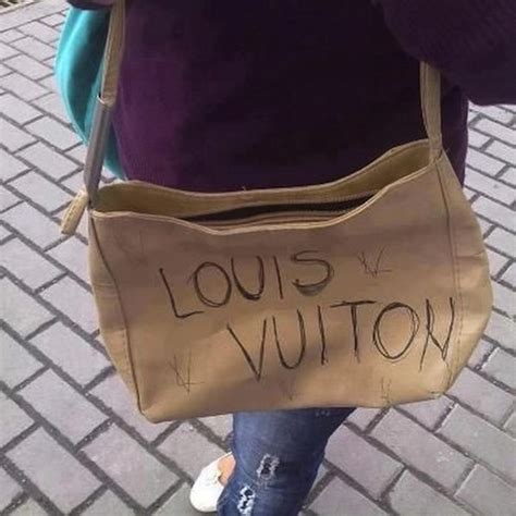 gucci fake purse funny